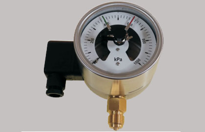 Electrical Contact Pressure Gauge